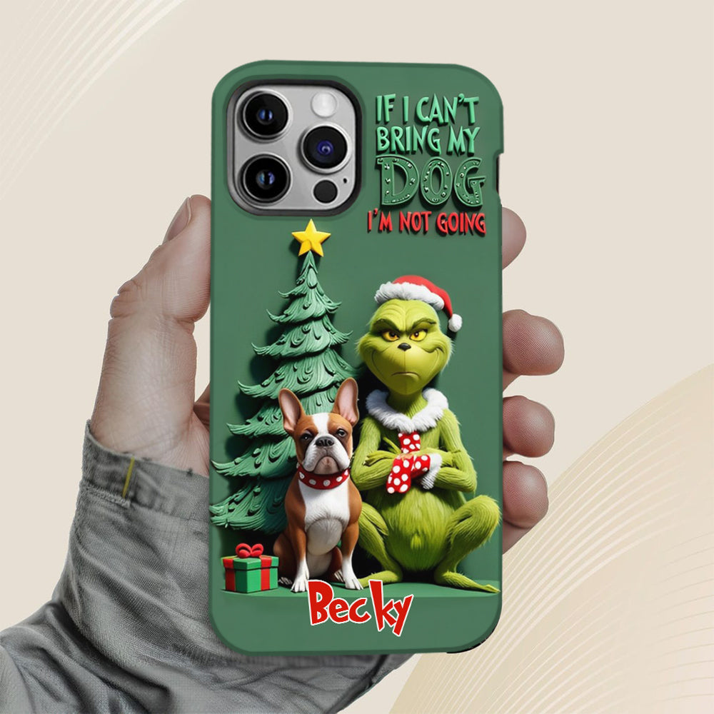 If I Can't Bring My Dog I'm Not Going - Personalized Dog Full Print Phone Case