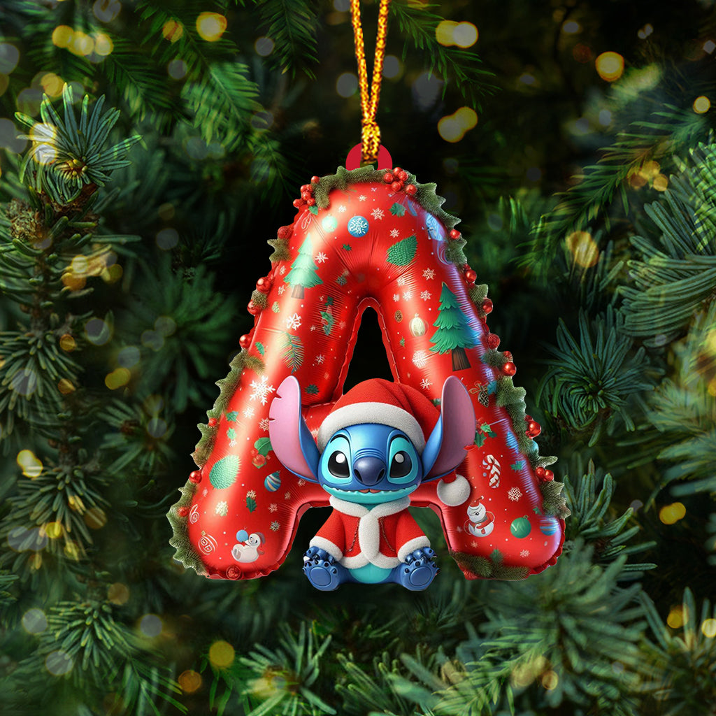 Merry Stitchmas - Personalized Ohana Ornament