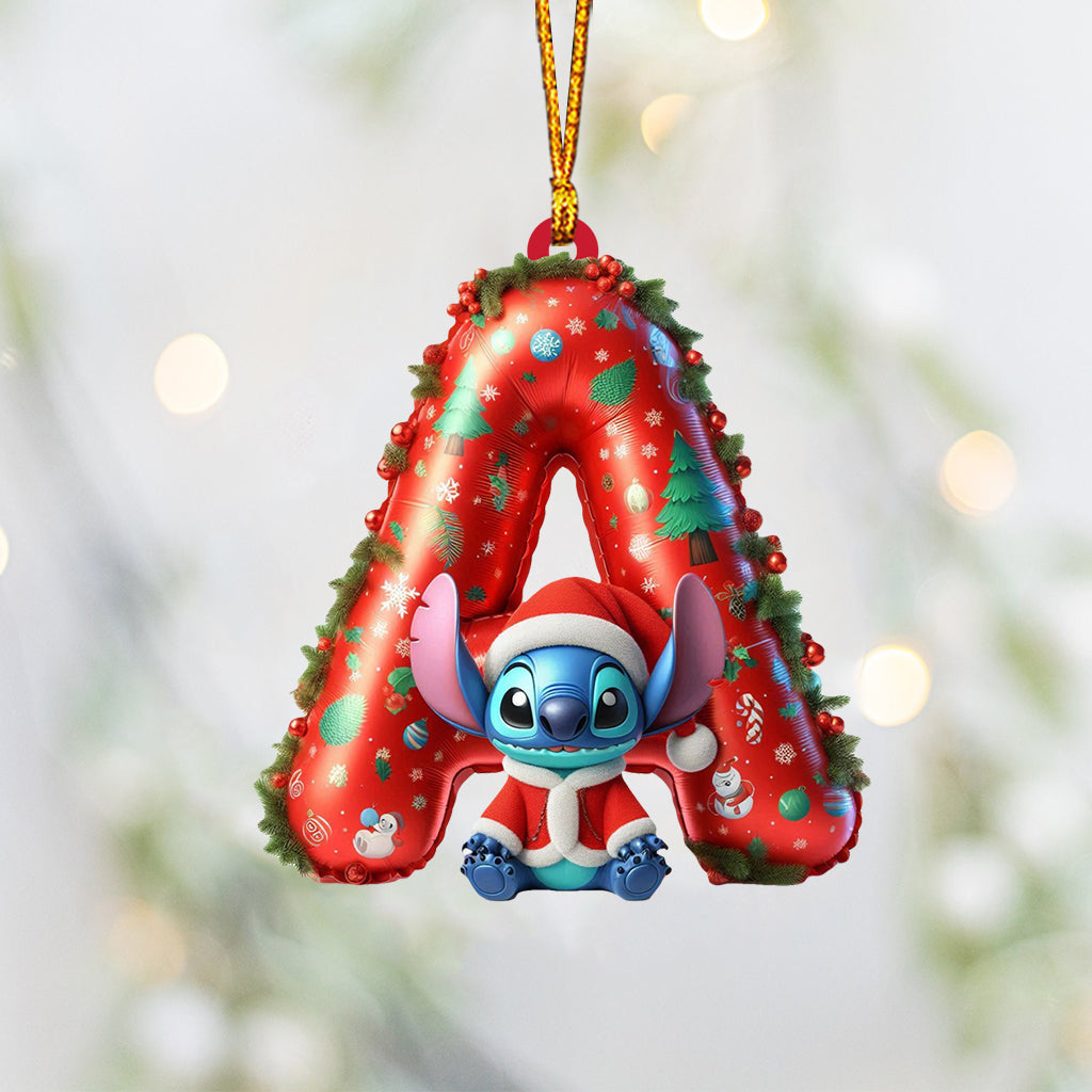 Merry Stitchmas - Personalized Ohana Ornament
