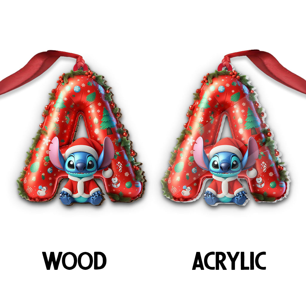 Merry Stitchmas - Personalized Ohana Ornament