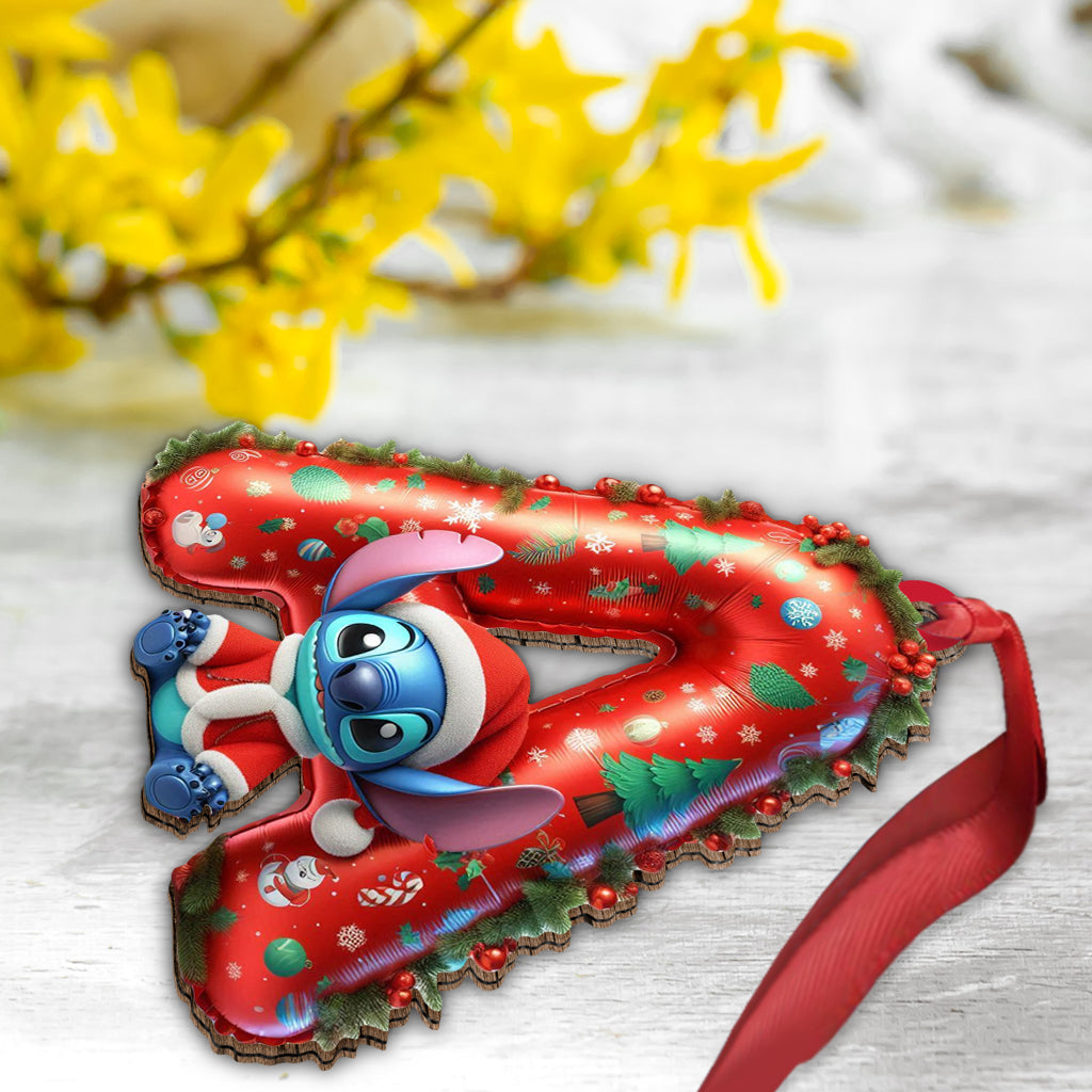 Merry Stitchmas - Personalized Ohana Ornament