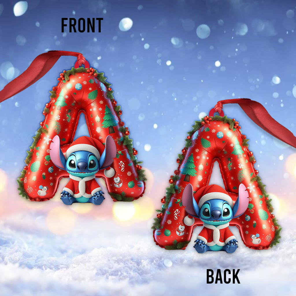 Merry Stitchmas - Personalized Ohana Ornament
