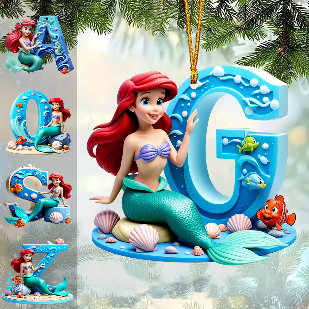 Magic Mermaid - Personalized Mouse Ornament