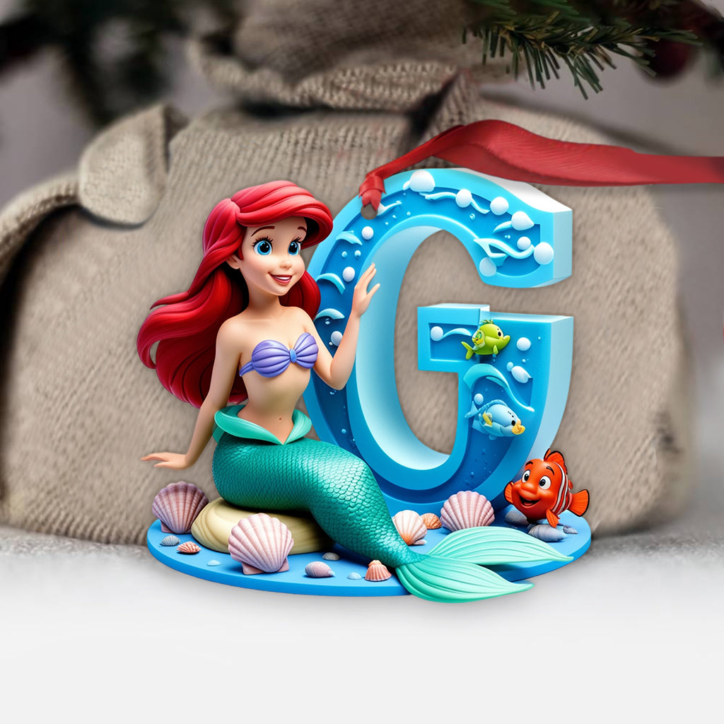 Magic Mermaid - Personalized Mouse Ornament