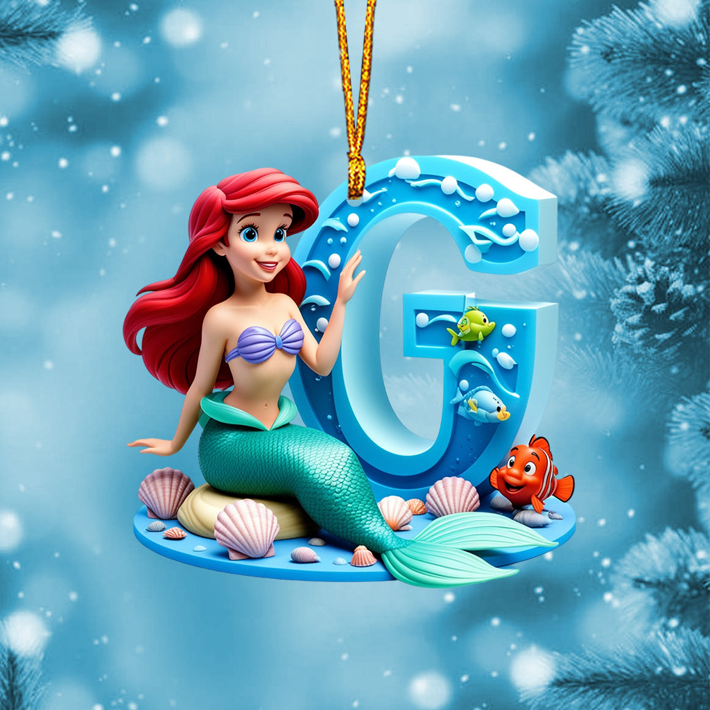 Magic Mermaid - Personalized Mouse Ornament