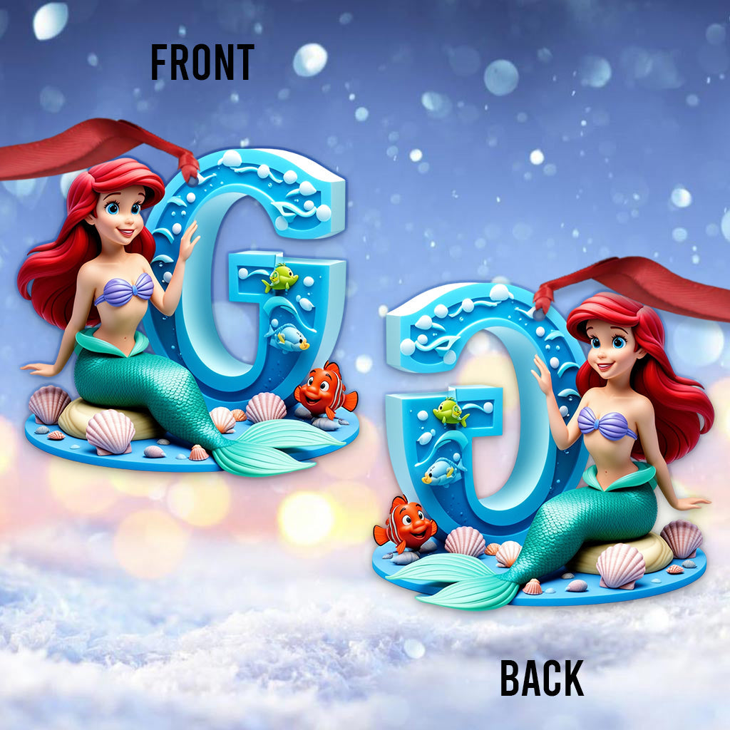 Magic Mermaid - Personalized Mouse Ornament