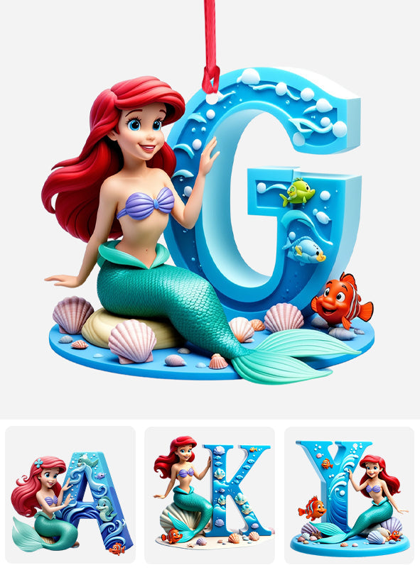 Magic Mermaid - Personalized Mouse Ornament