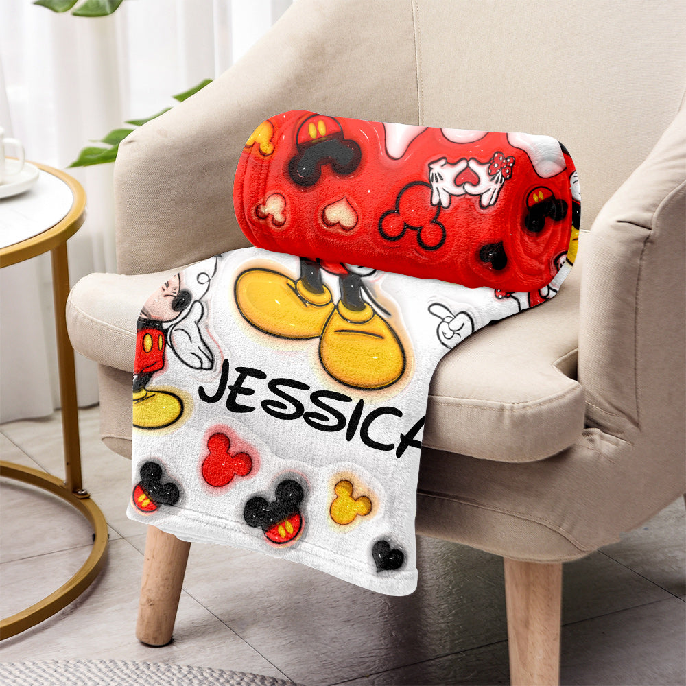 Magic World - Personalized Mouse Blanket