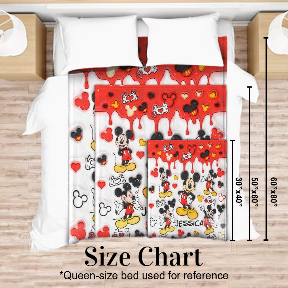 Magic World - Personalized Mouse Blanket