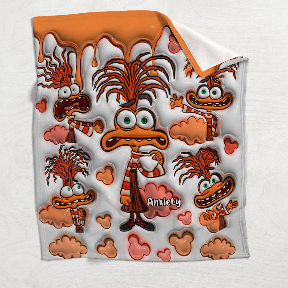 It's Ok To Feel All The Feels - Personalized Blanket