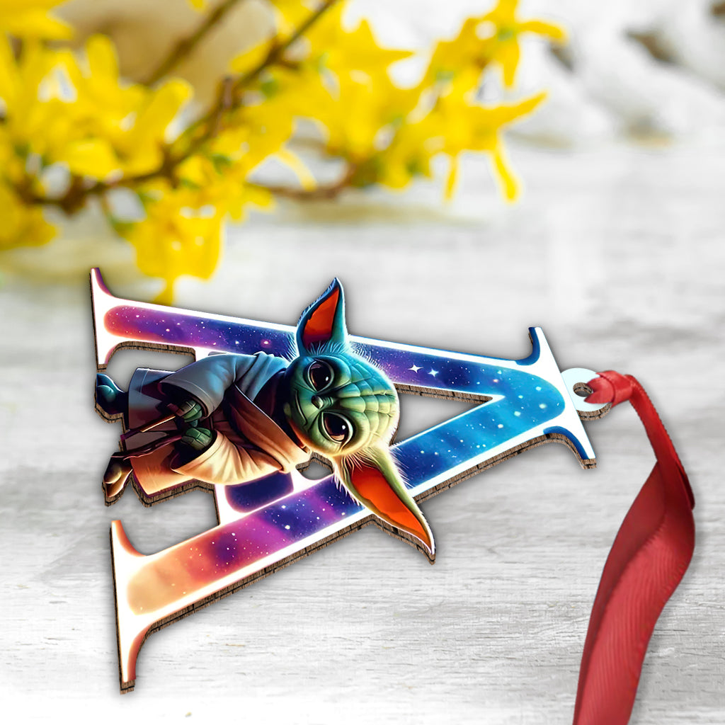 May The Force Be With You Letter - Personalized The Force Ornament