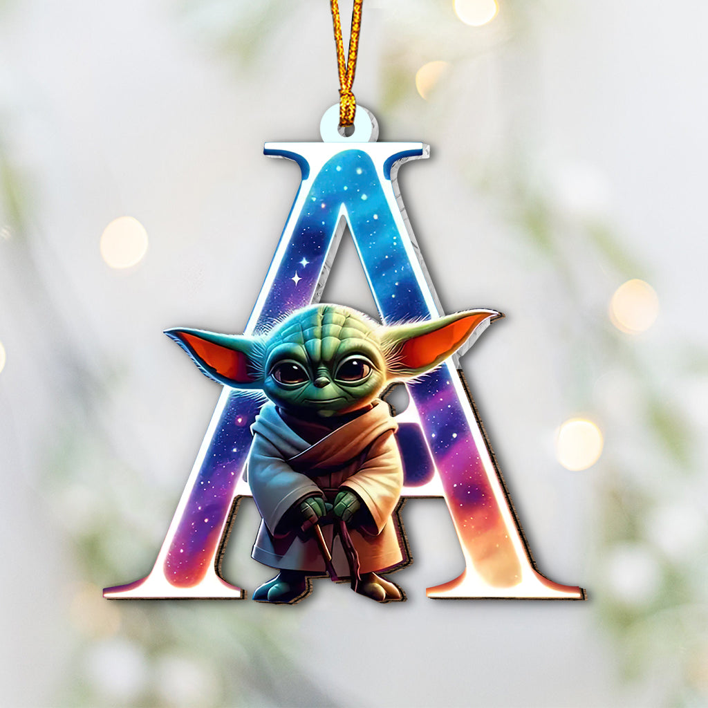 May The Force Be With You Letter - Personalized The Force Ornament