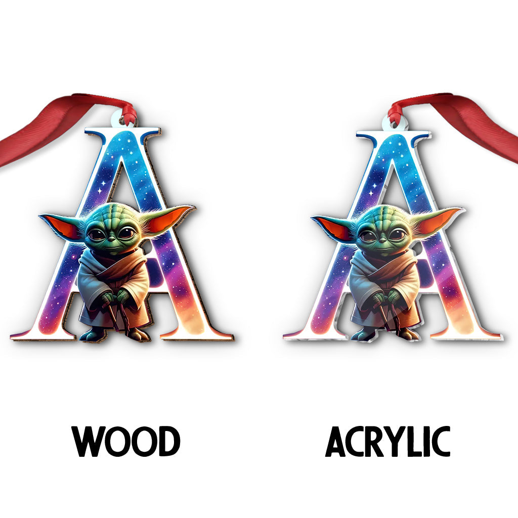 May The Force Be With You Letter - Personalized The Force Ornament