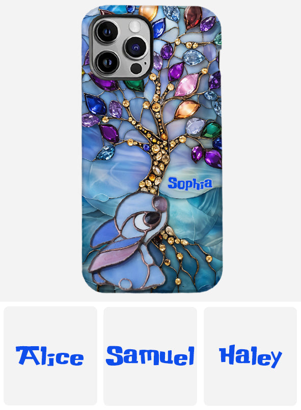 Ohana Blue - Personalized Ohana Full Print Phone Case