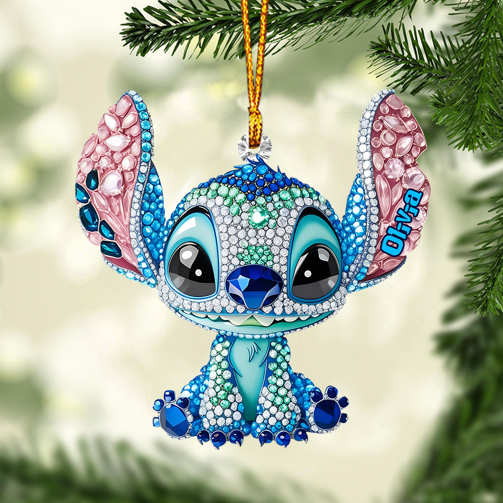 Ohana Means Family - Personalized Ohana Ornament