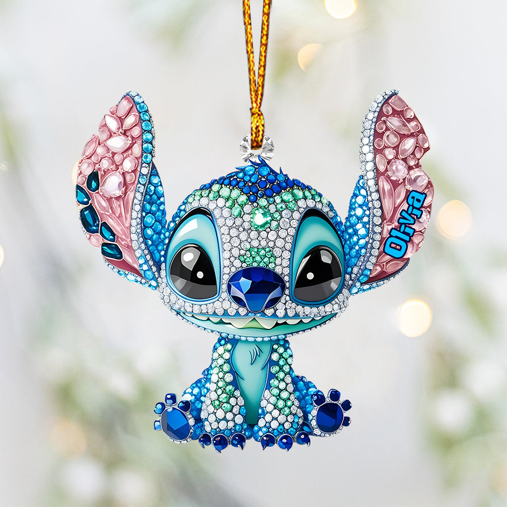 Ohana Means Family - Personalized Ohana Ornament