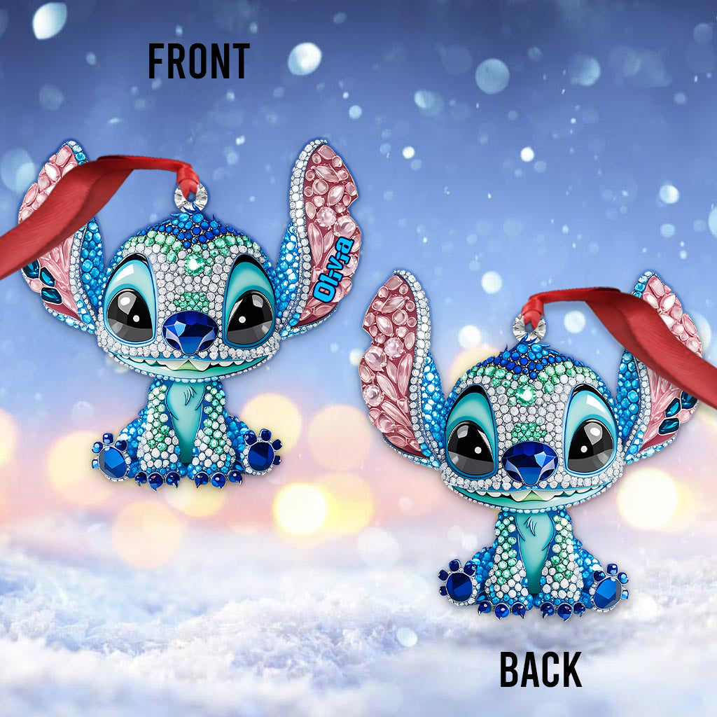 Ohana Means Family - Personalized Ohana Ornament