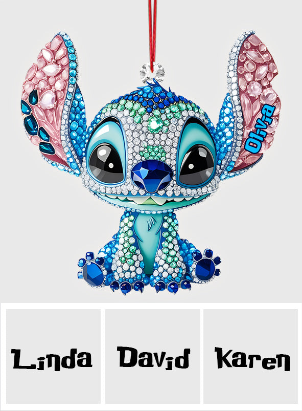 Ohana Means Family - Personalized Ohana Ornament