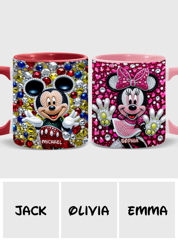 Magic Christmas - Personalized Mouse Accent Mug