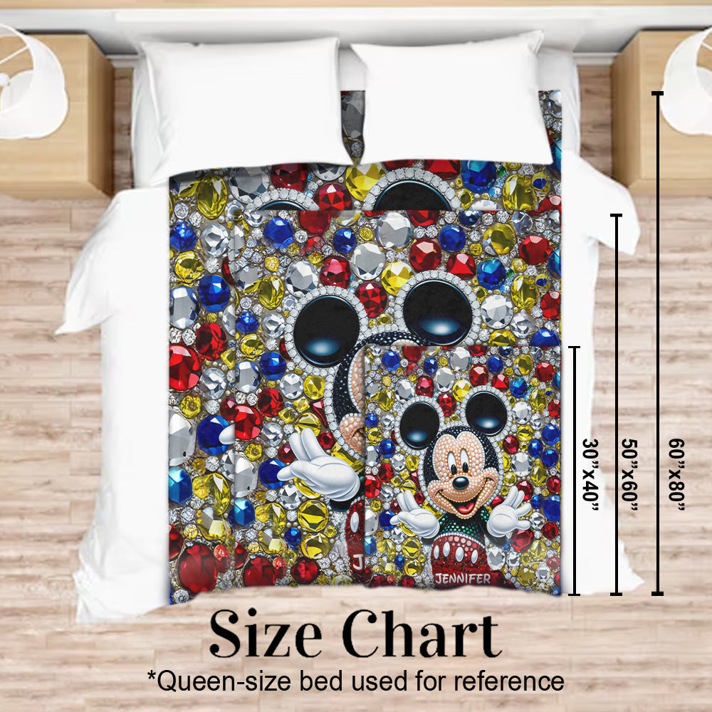 Magic Season - Personalized Mouse Blanket