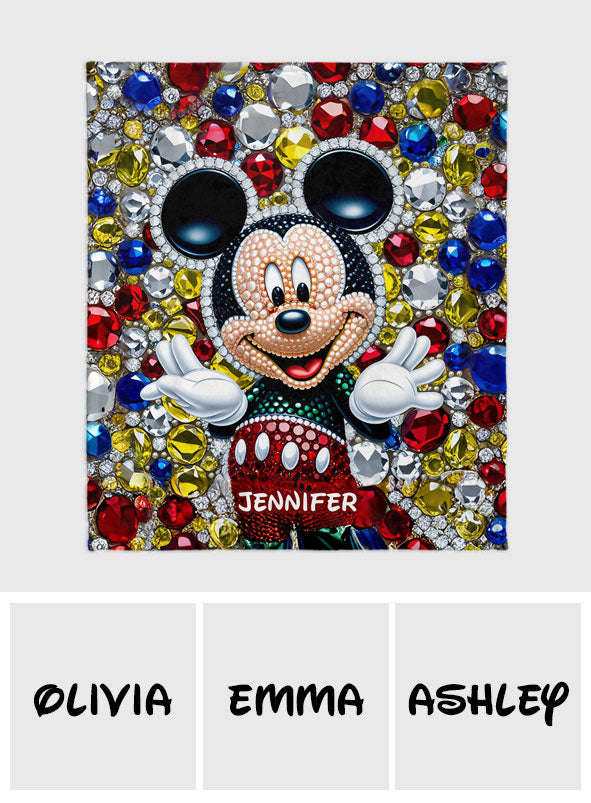 Magic Season - Personalized Mouse Blanket