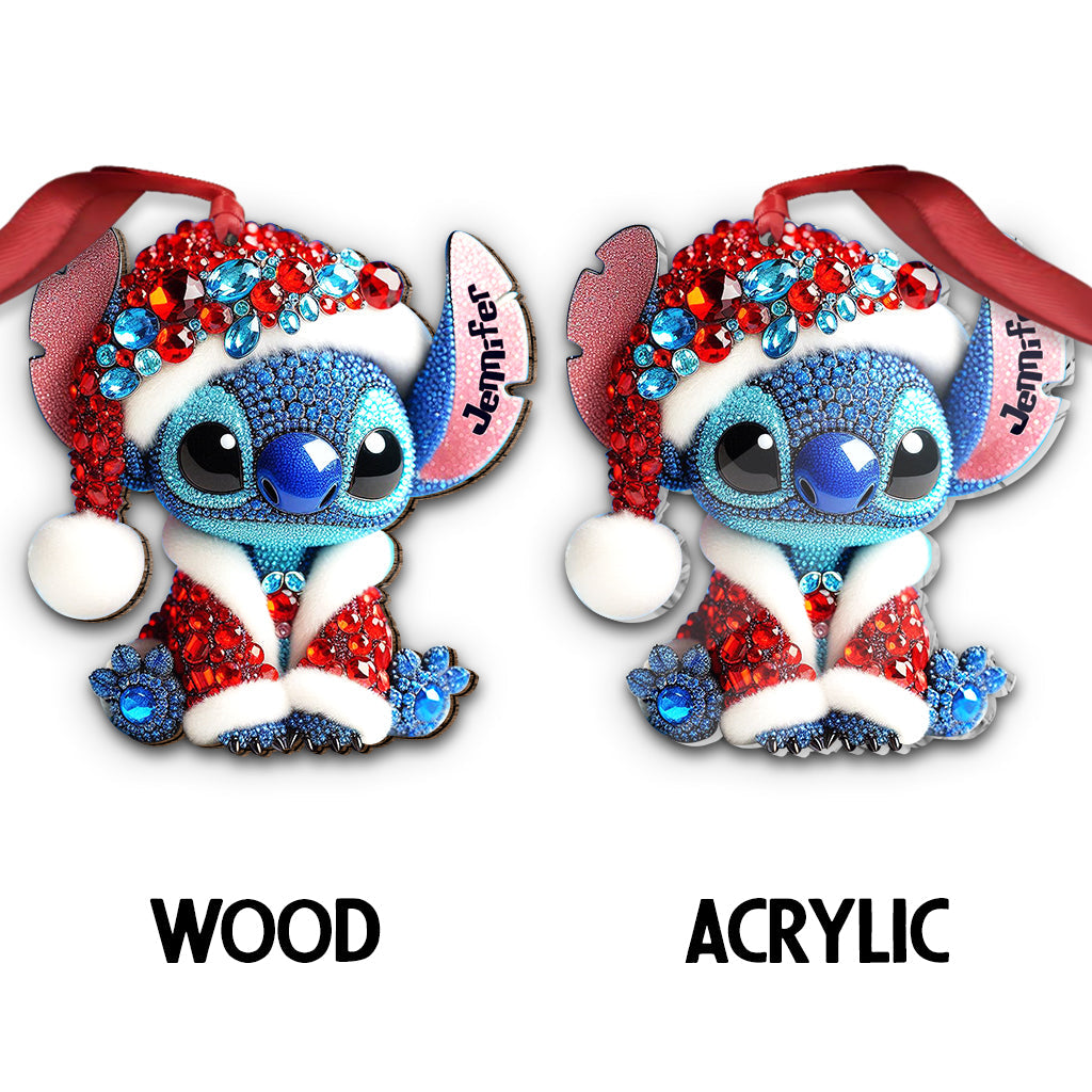Merry Stitchmas - Personalized Ohana Ornament
