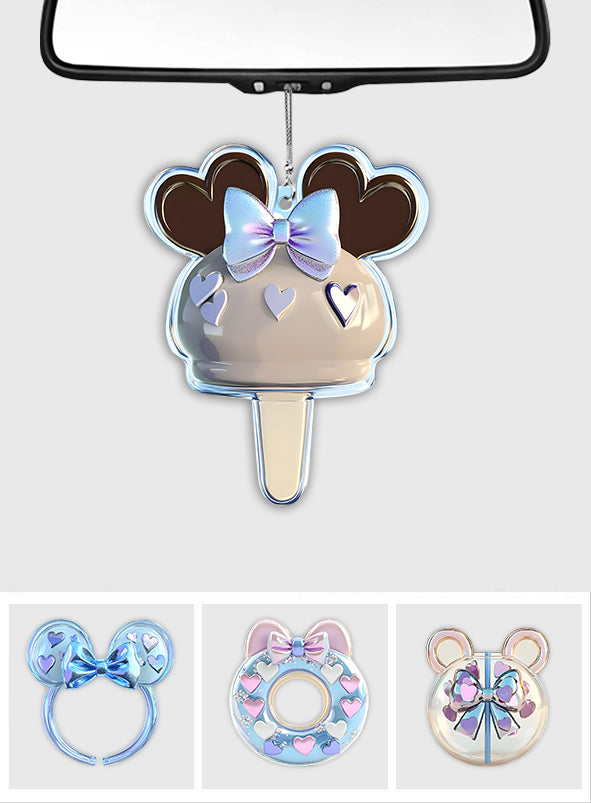 Cute Mouse Ears - Personalized Mouse Car Ornament