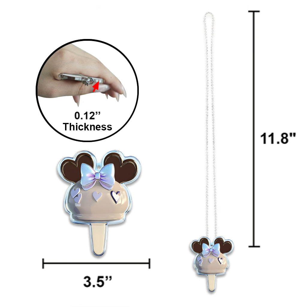 Cute Mouse Ears - Personalized Mouse Car Ornament