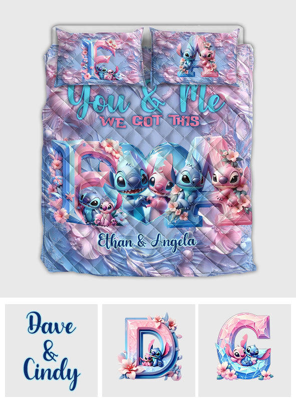 No Returns Or Refunds - Personalized Ohana Quilt Set
