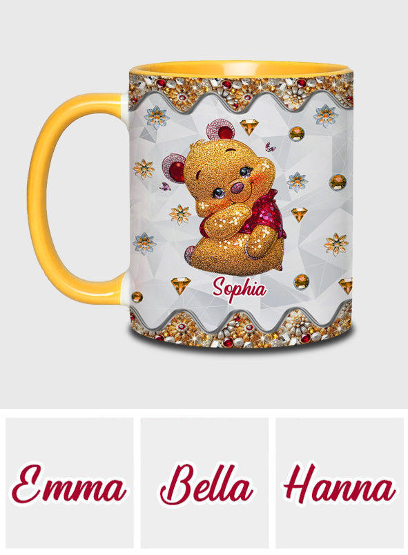 Cute Bear - Personalized Mouse Accent Mug
