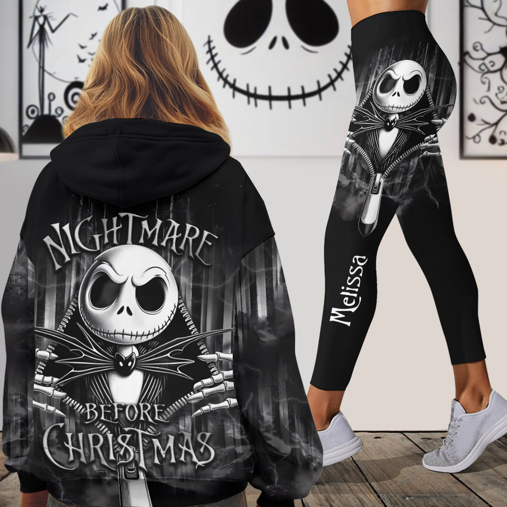 Night Before Christmas - Personalized Nightmare Hoodie and Leggings