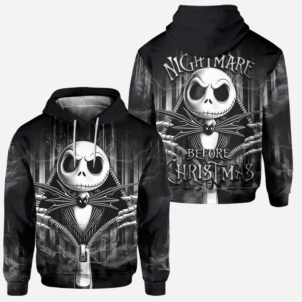 Night Before Christmas - Personalized Nightmare Hoodie and Leggings