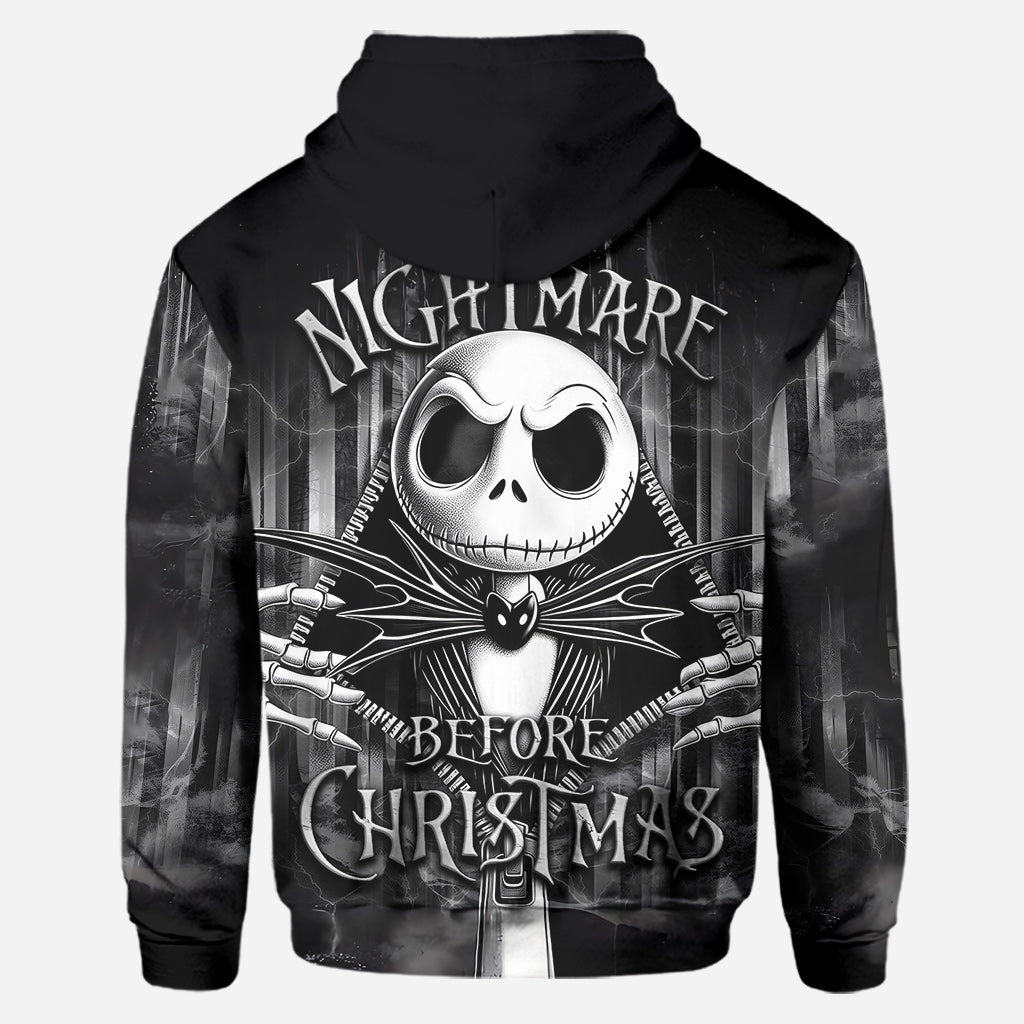 Night Before Christmas - Personalized Nightmare Hoodie and Leggings