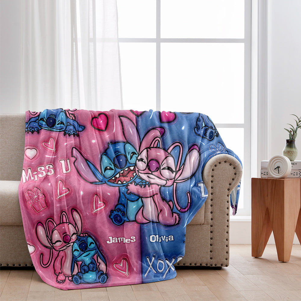 I'm Yours No Returns No Refunds - Personalized Ohana Blanket