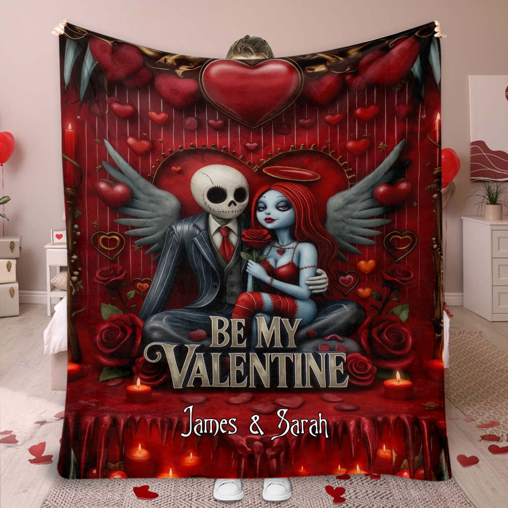 Be My Valentine - Personalized Nightmare Blanket