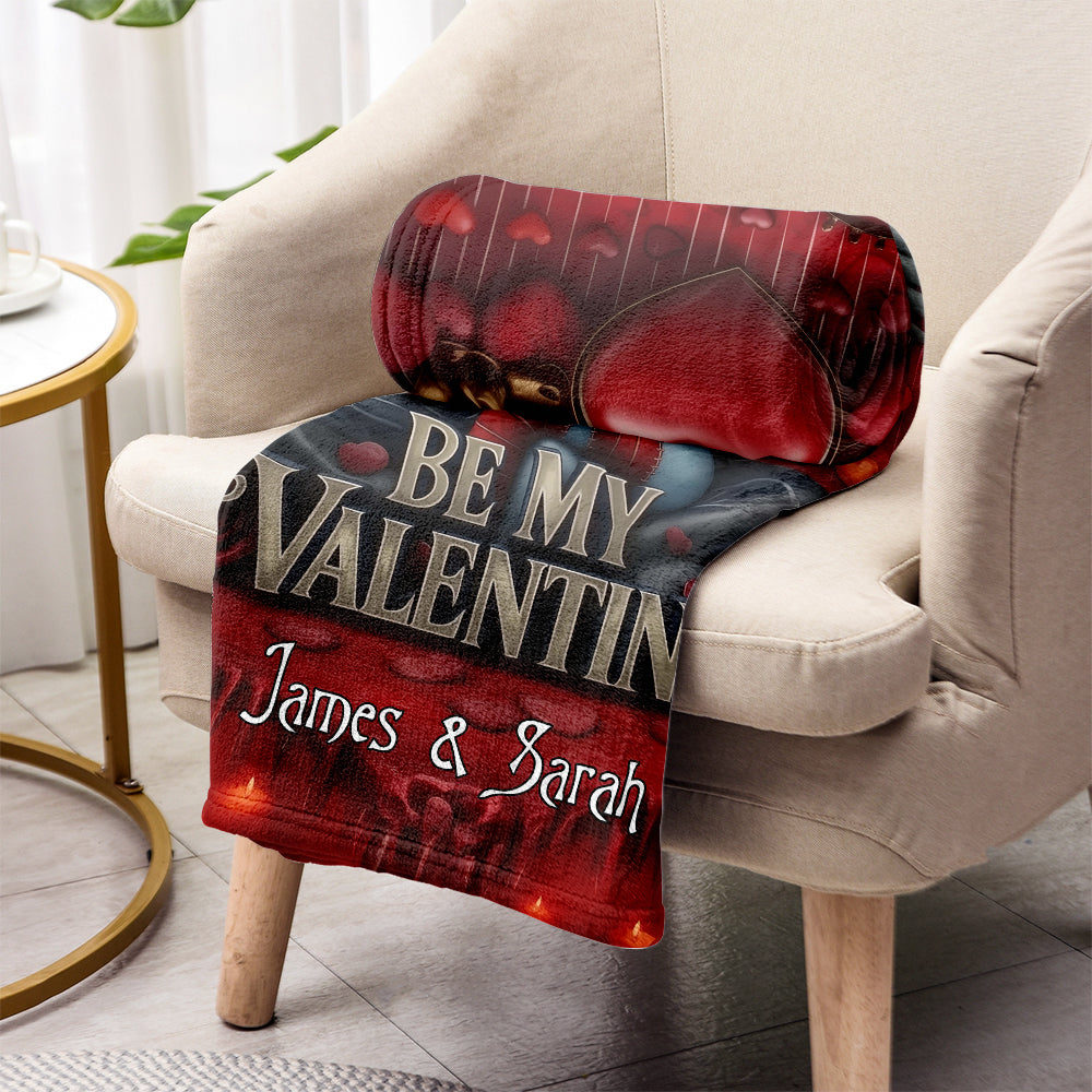 Be My Valentine - Personalized Nightmare Blanket