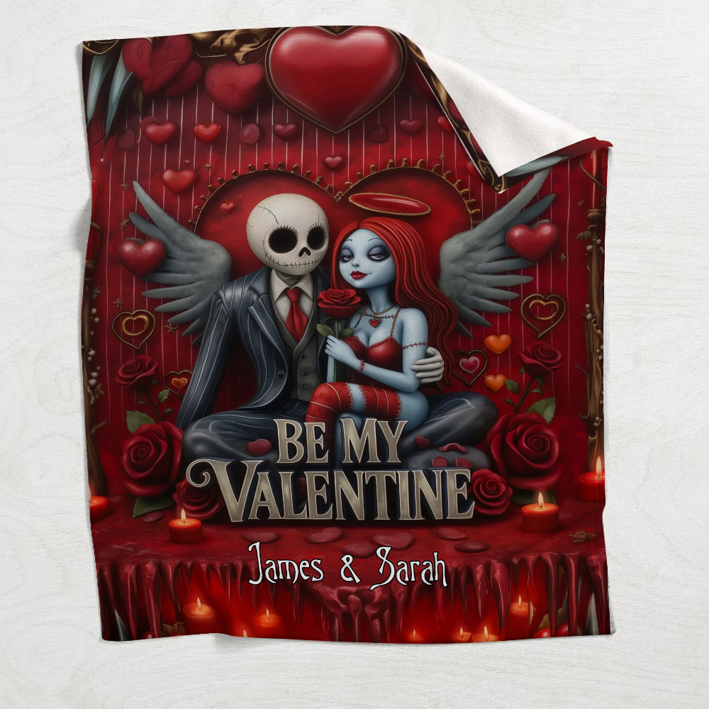 Be My Valentine - Personalized Nightmare Blanket