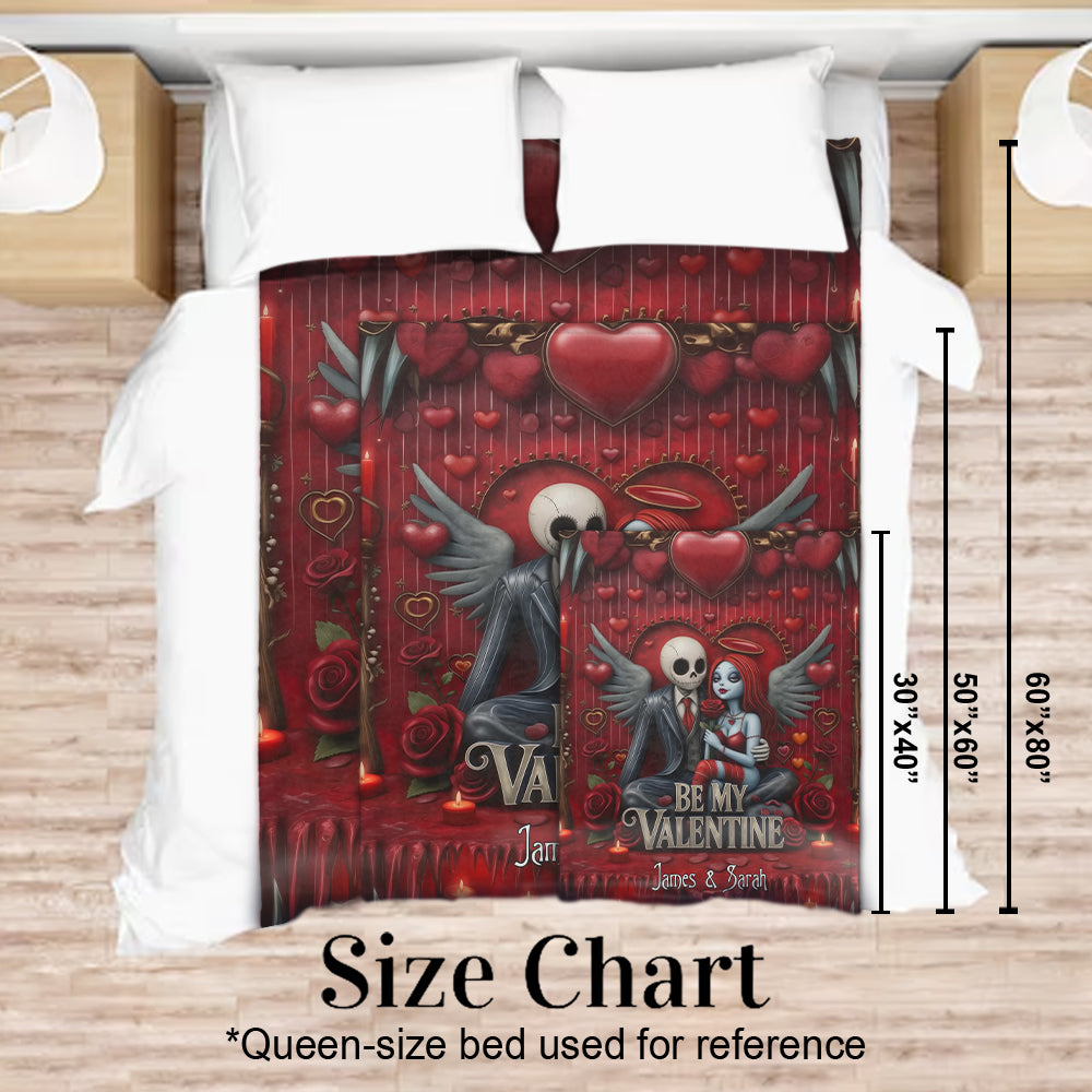 Be My Valentine - Personalized Nightmare Blanket