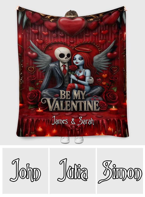 Be My Valentine - Personalized Nightmare Blanket