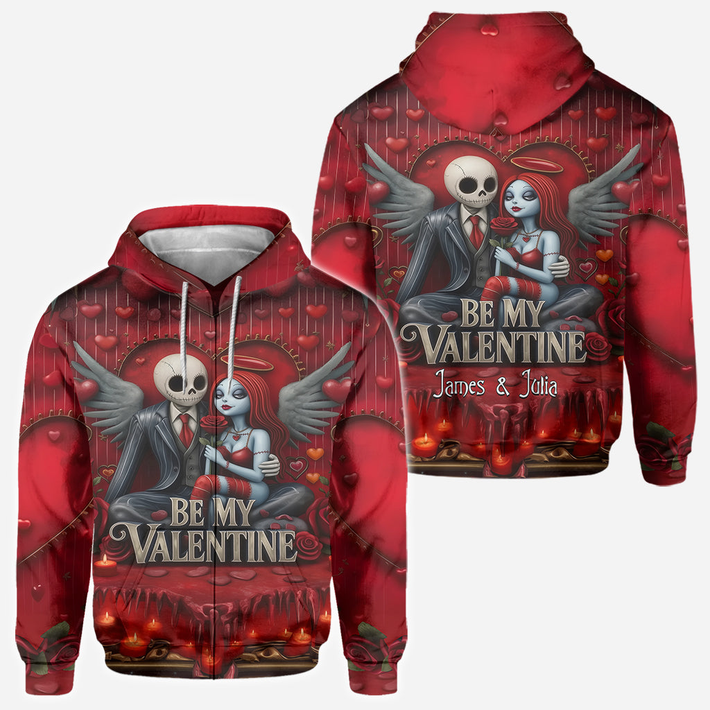 Be My Valentine - Personalized Nightmare All Over Shirt