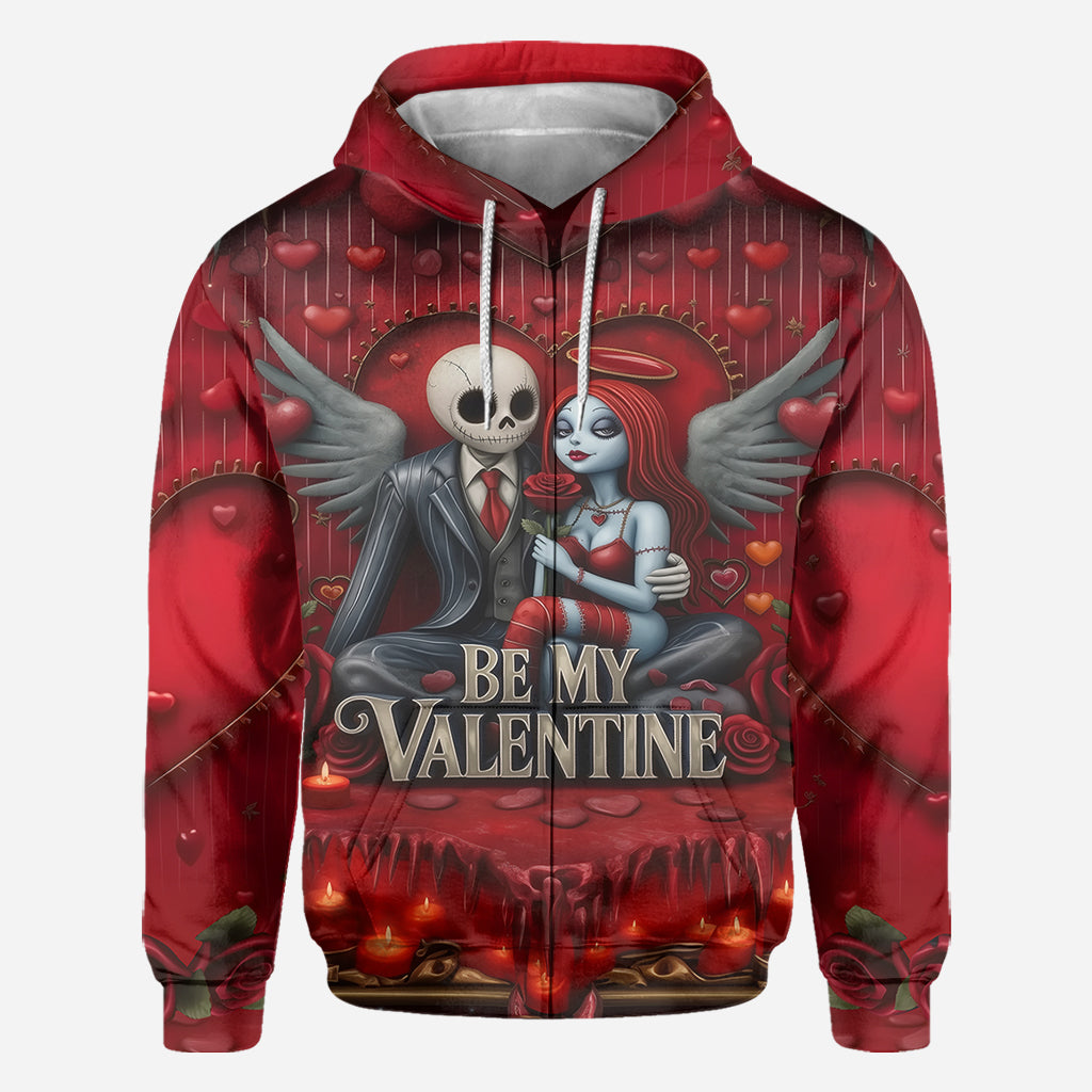 Be My Valentine - Personalized Nightmare All Over Shirt