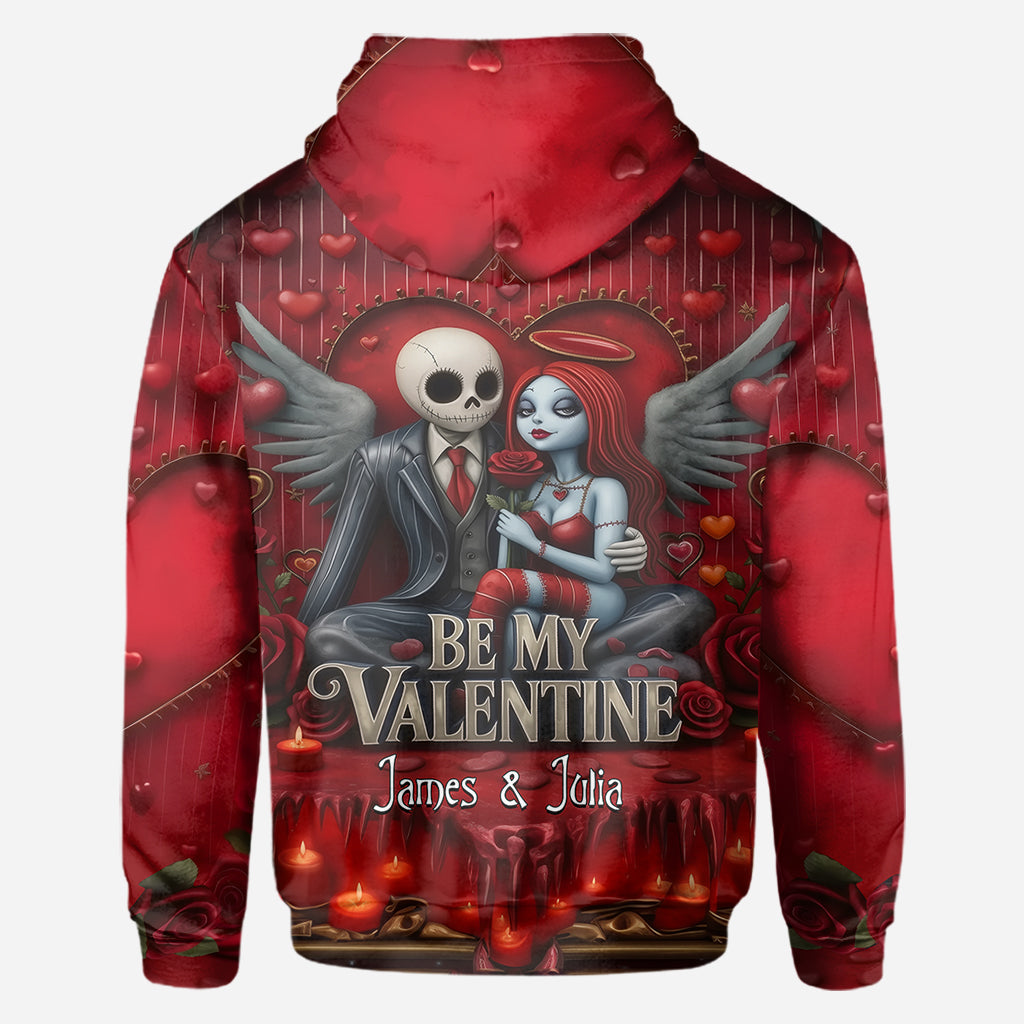 Be My Valentine - Personalized Nightmare All Over Shirt