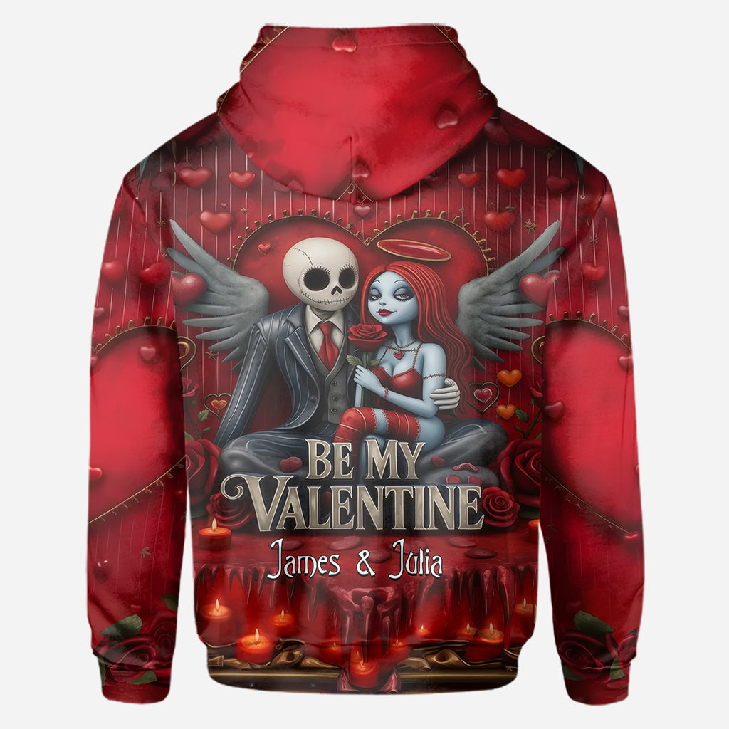 Be My Valentine - Personalized Nightmare All Over Shirt