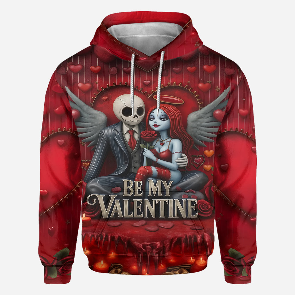 Be My Valentine - Personalized Nightmare All Over Shirt