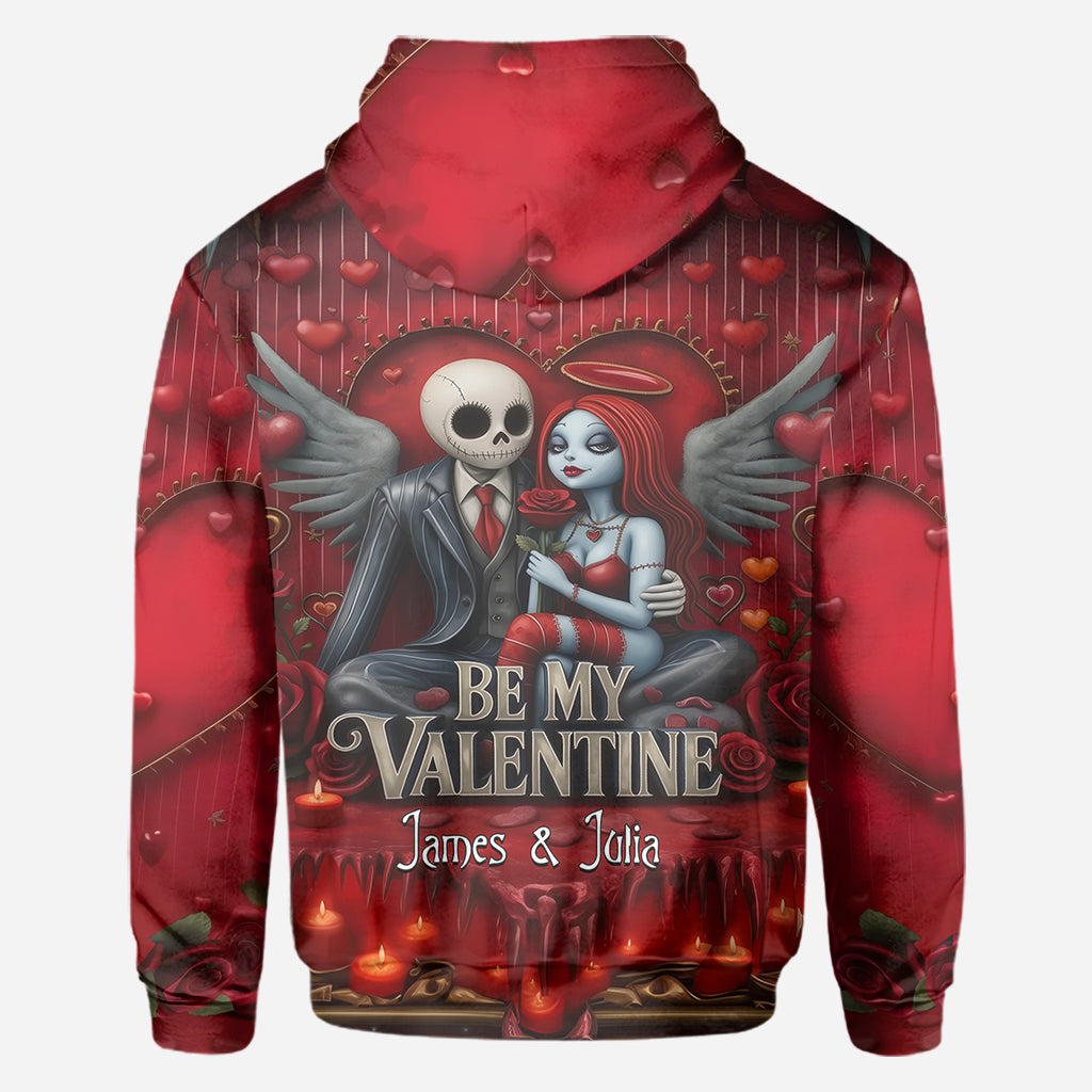Be My Valentine - Personalized Nightmare All Over Shirt