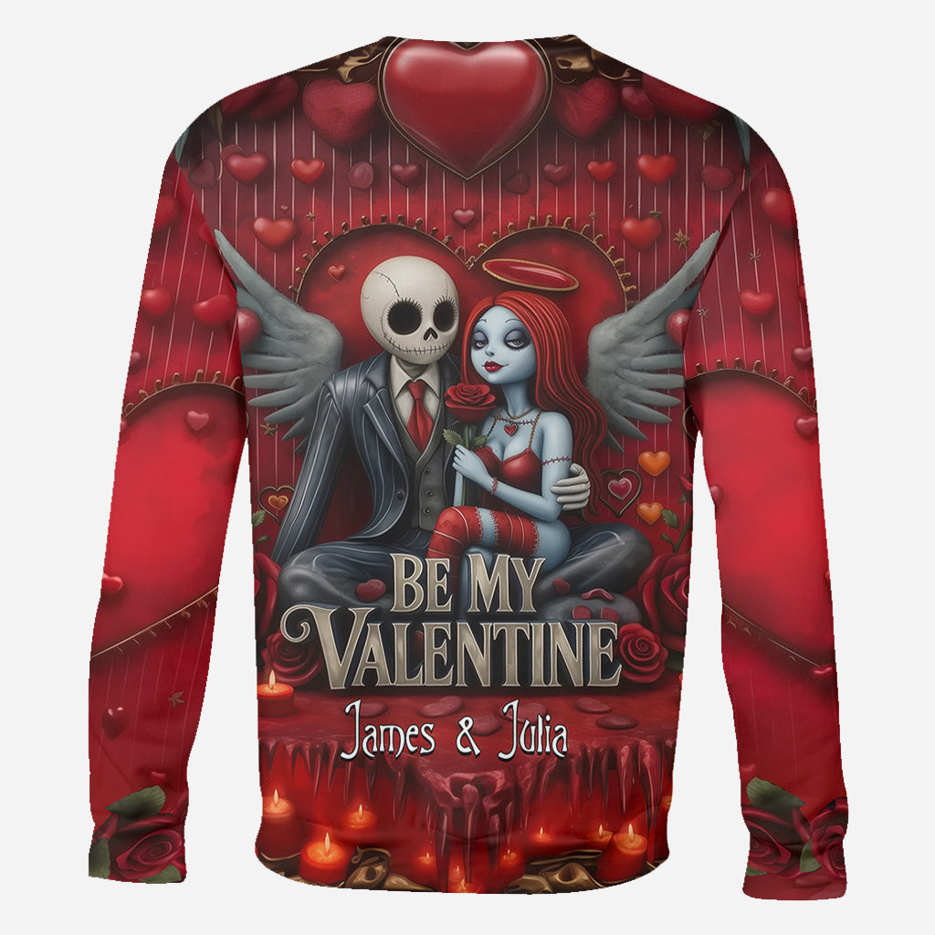 Be My Valentine - Personalized Nightmare All Over Shirt