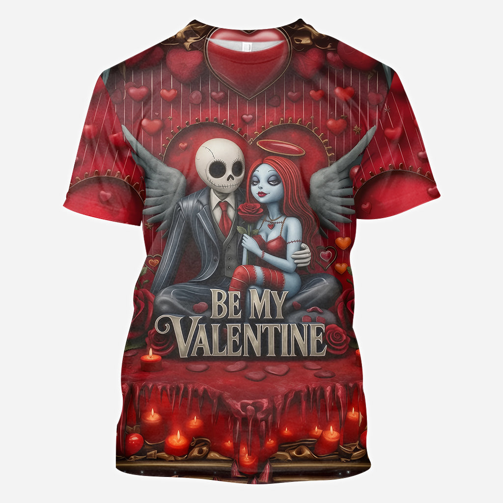 Be My Valentine - Personalized Nightmare All Over Shirt