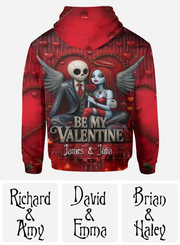 Be My Valentine - Personalized Nightmare All Over Shirt