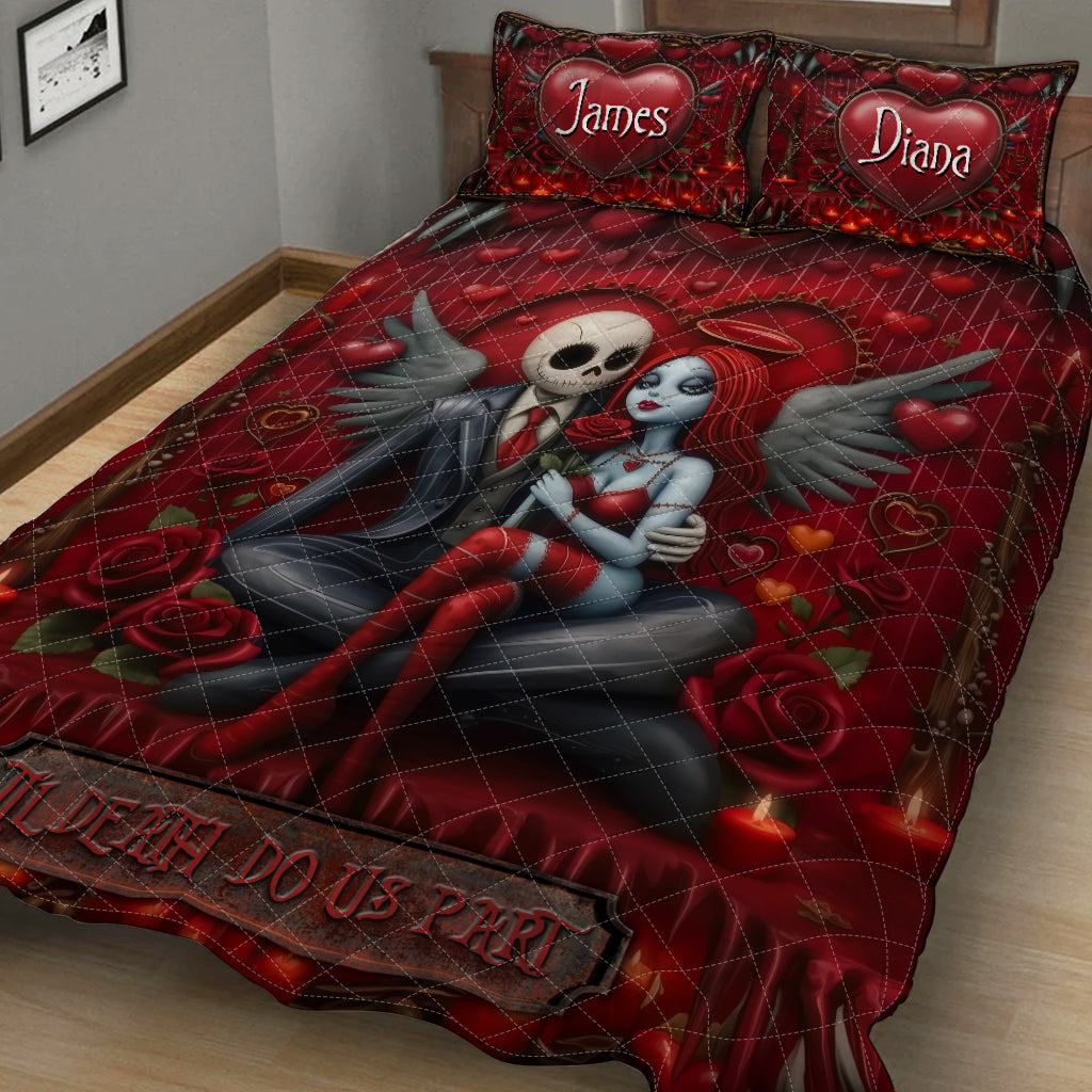 Til Death Do Us Part - Personalized Nightmare Quilt Set