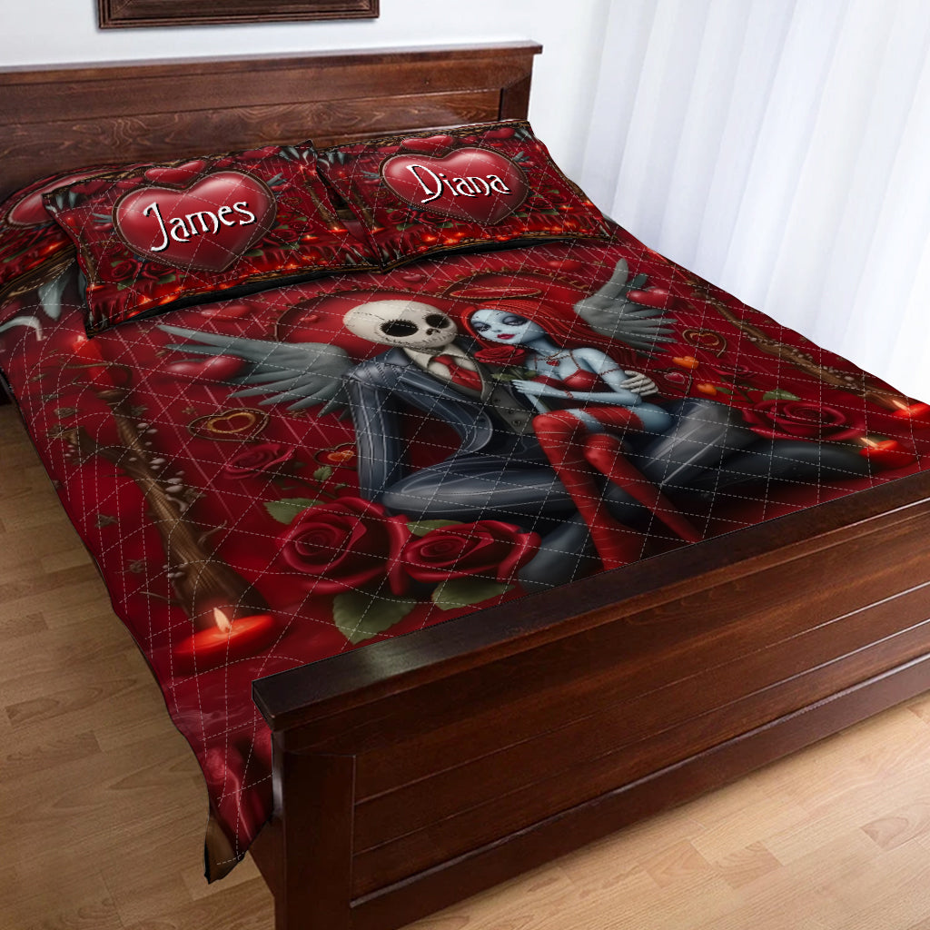 Til Death Do Us Part - Personalized Nightmare Quilt Set